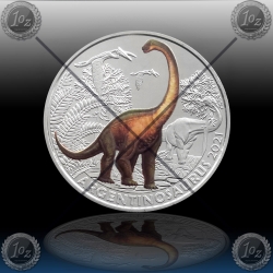 3 EVRO AVSTRIJA 2021 "Argentinosaurus" UNC